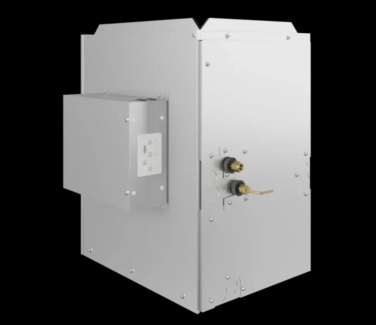 Mitsubishi Electric indoor intelli-HEAT cased-coil unit