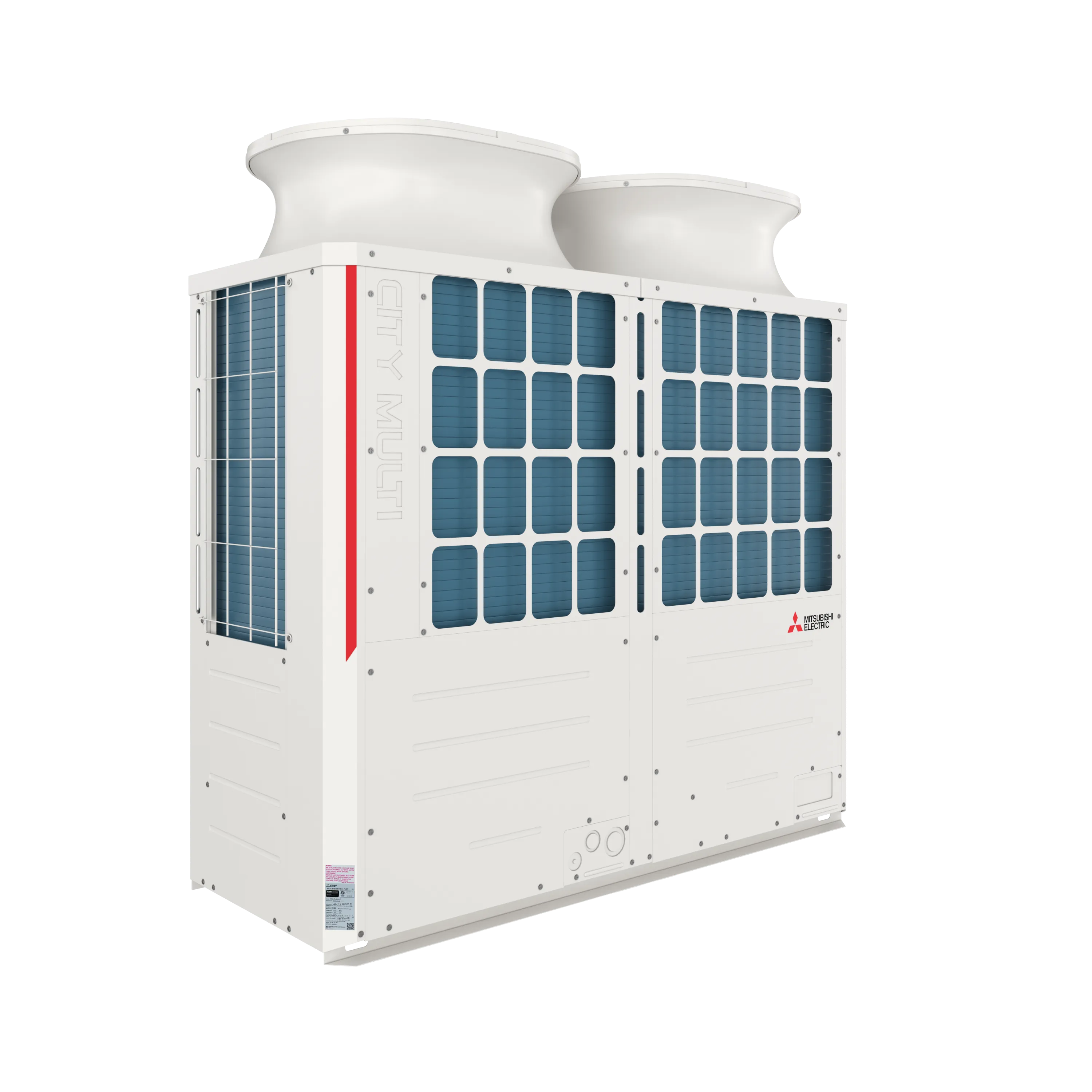 High efficiency heat pump PUHY-EP left view