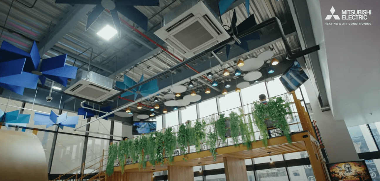 Telus communications building using VRF in Guatemala