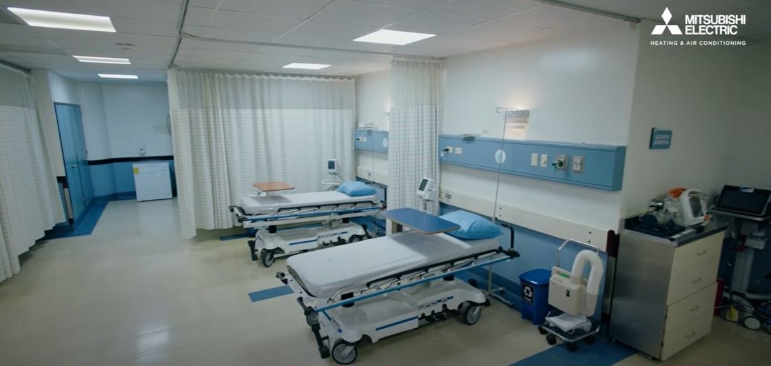 Hospital patient beds