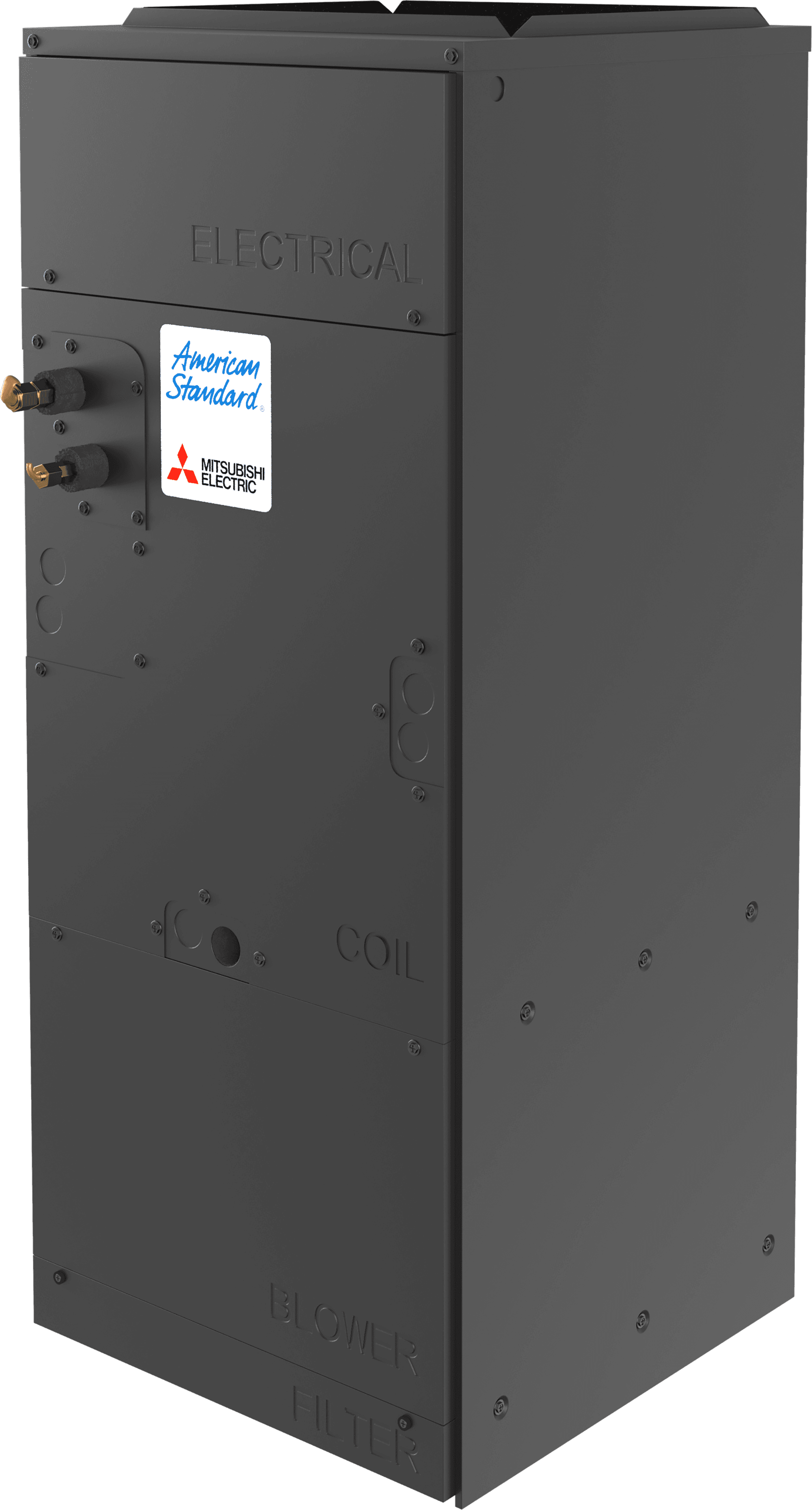 Multi positioned air handler right side