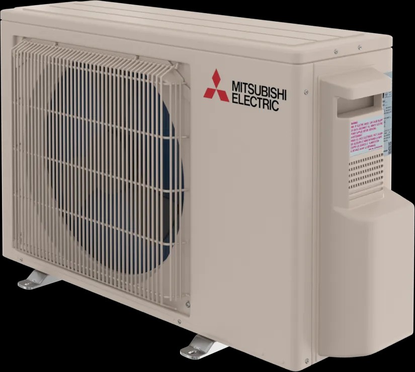 20 SEER2 wall-mounted single-zone heat pump right side