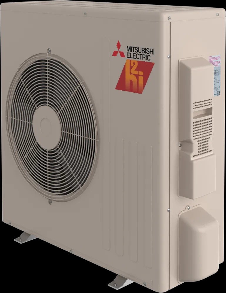 Single-zone hyper-heating universal heat pump SUZ left side