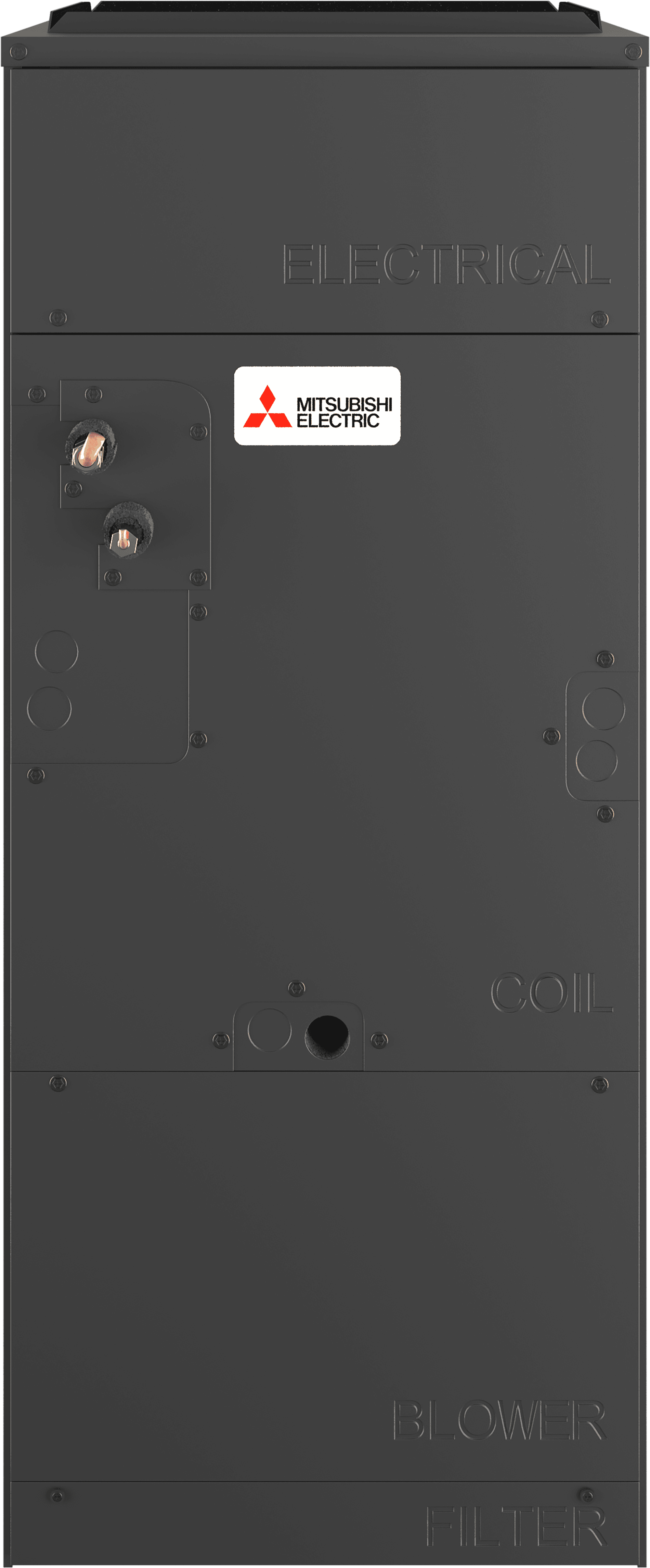 Multi positioned air handler front view
