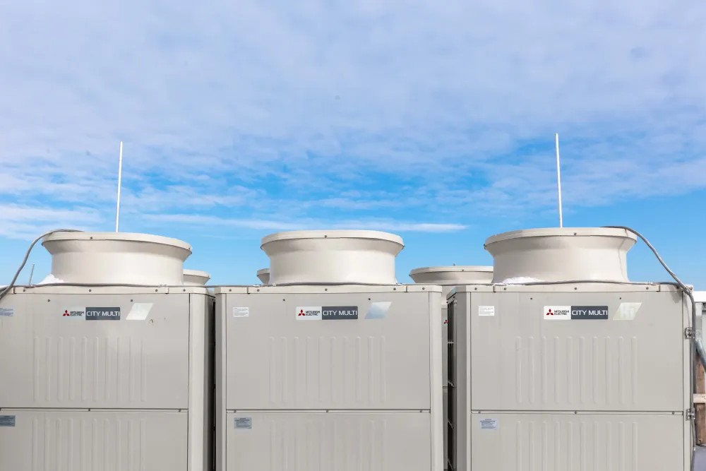 Critical Cooling - Data Center technology power sky electricity H2O industry machinery outdoors chemistry gasoline pollution immense contemporary steel business nature petroleum high architecture