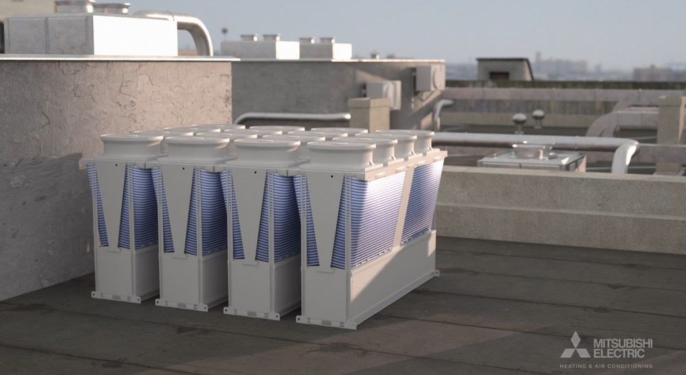 e-chiller side view