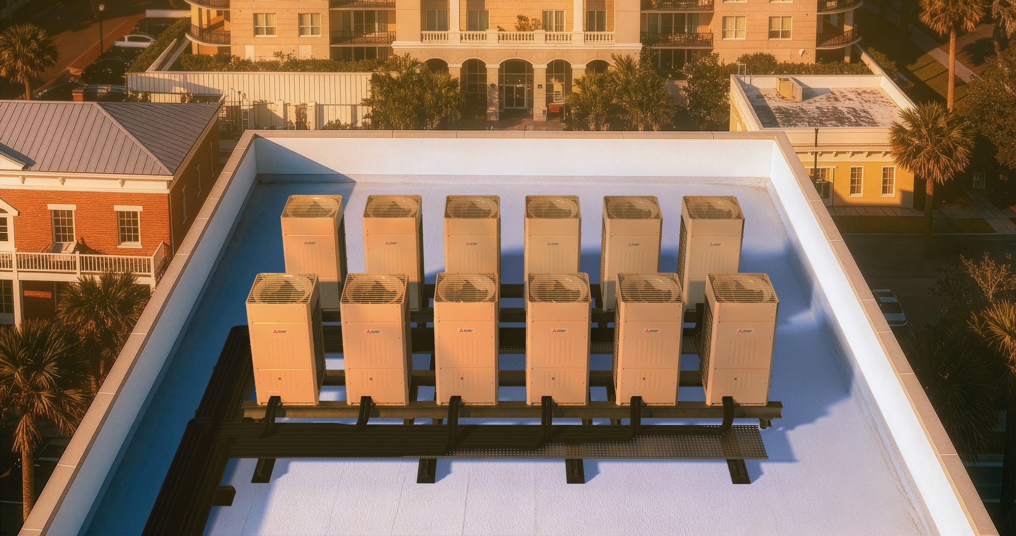 CITY MULTI installed on high rise