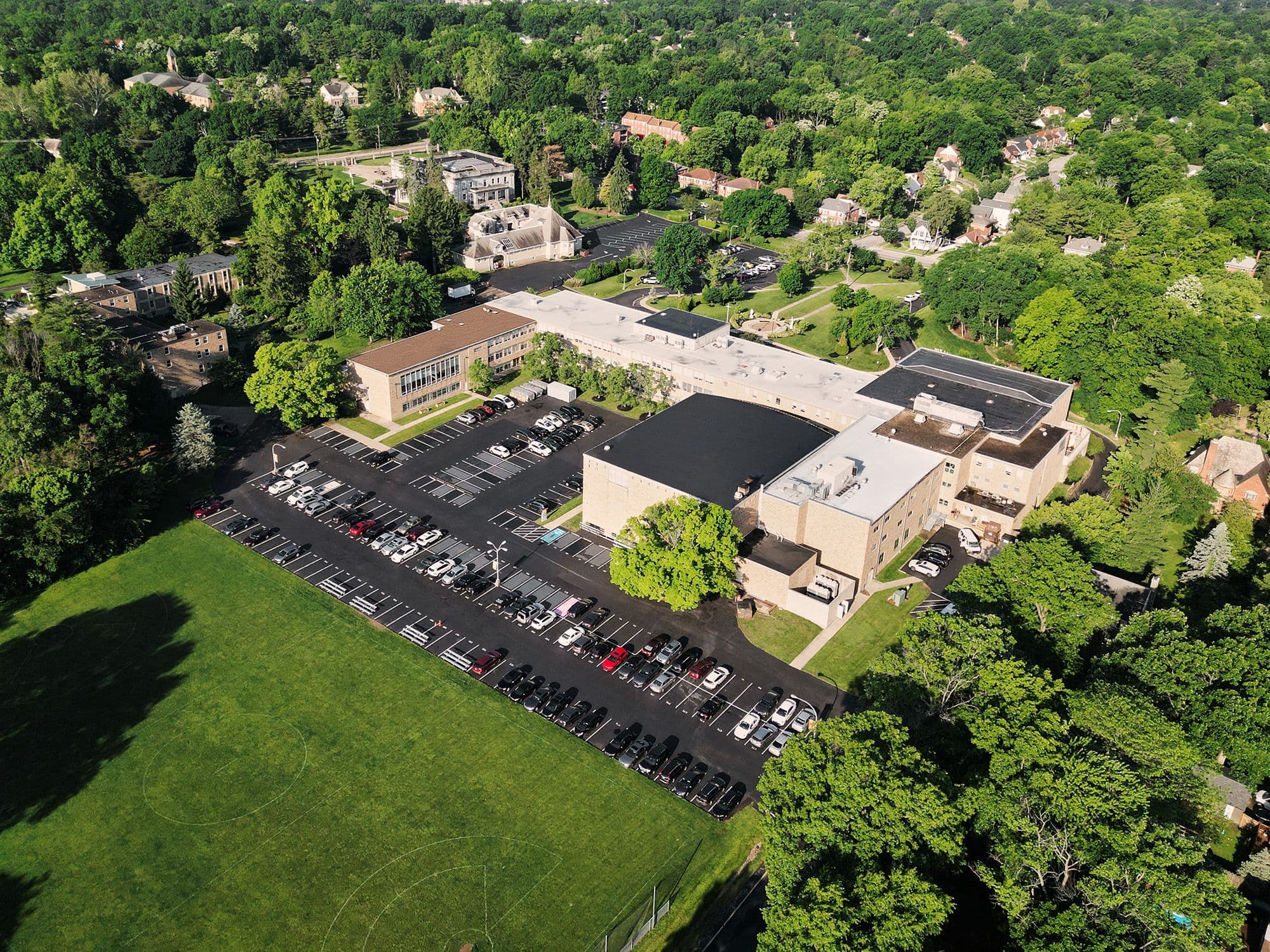 aerial view e-chiller