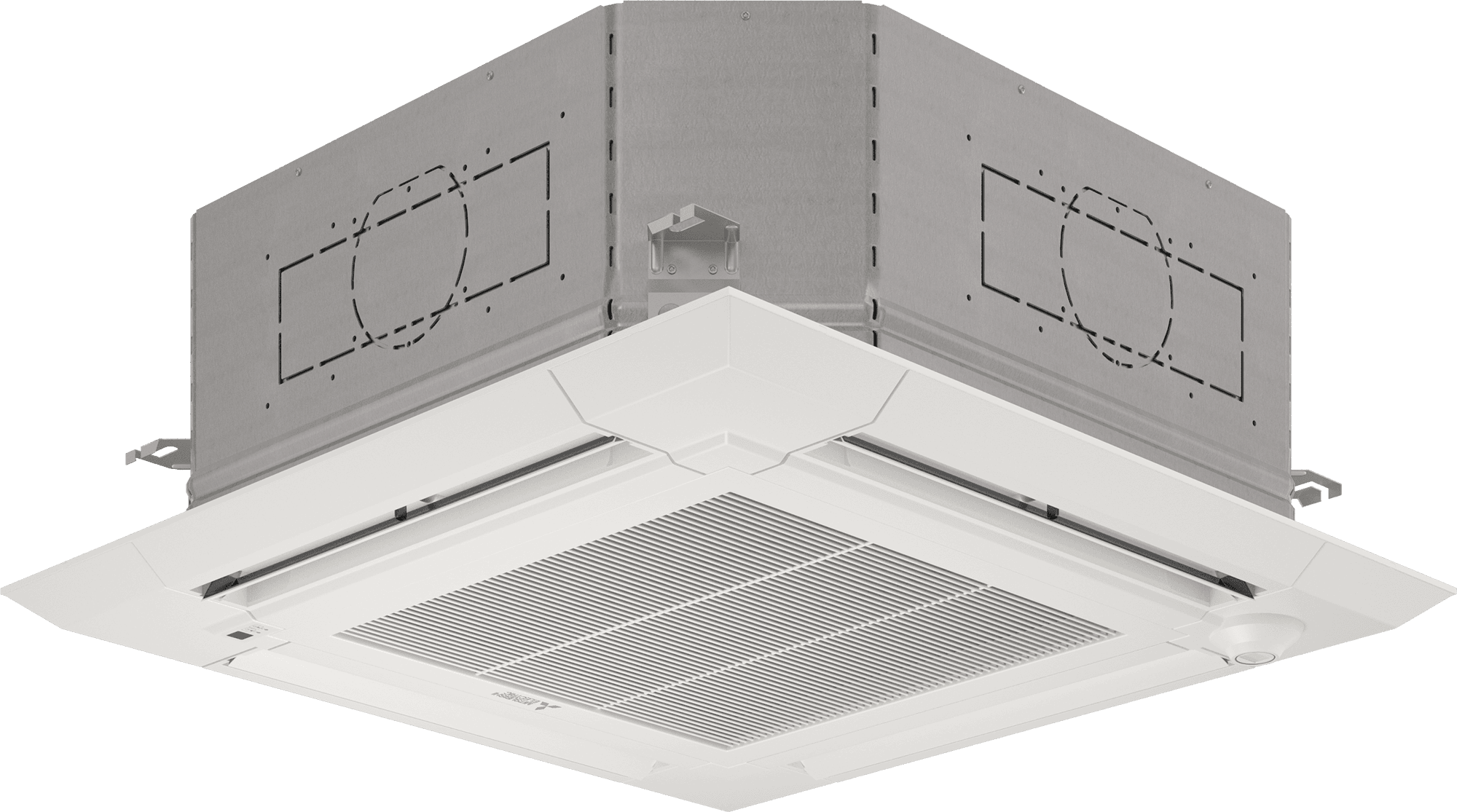 Four way ceiling cassette