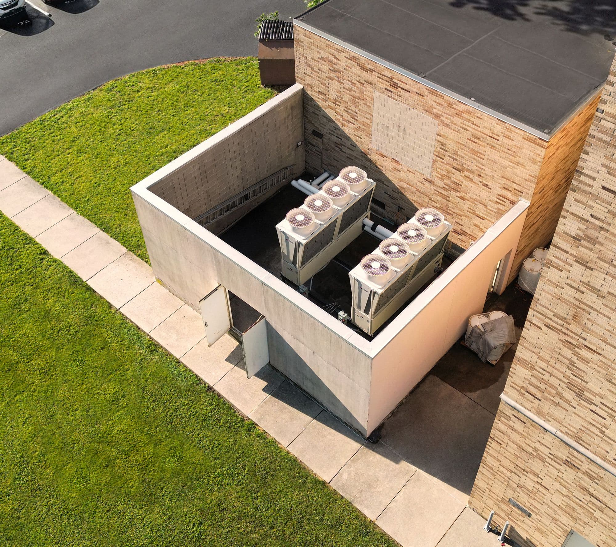 e-chiller top View