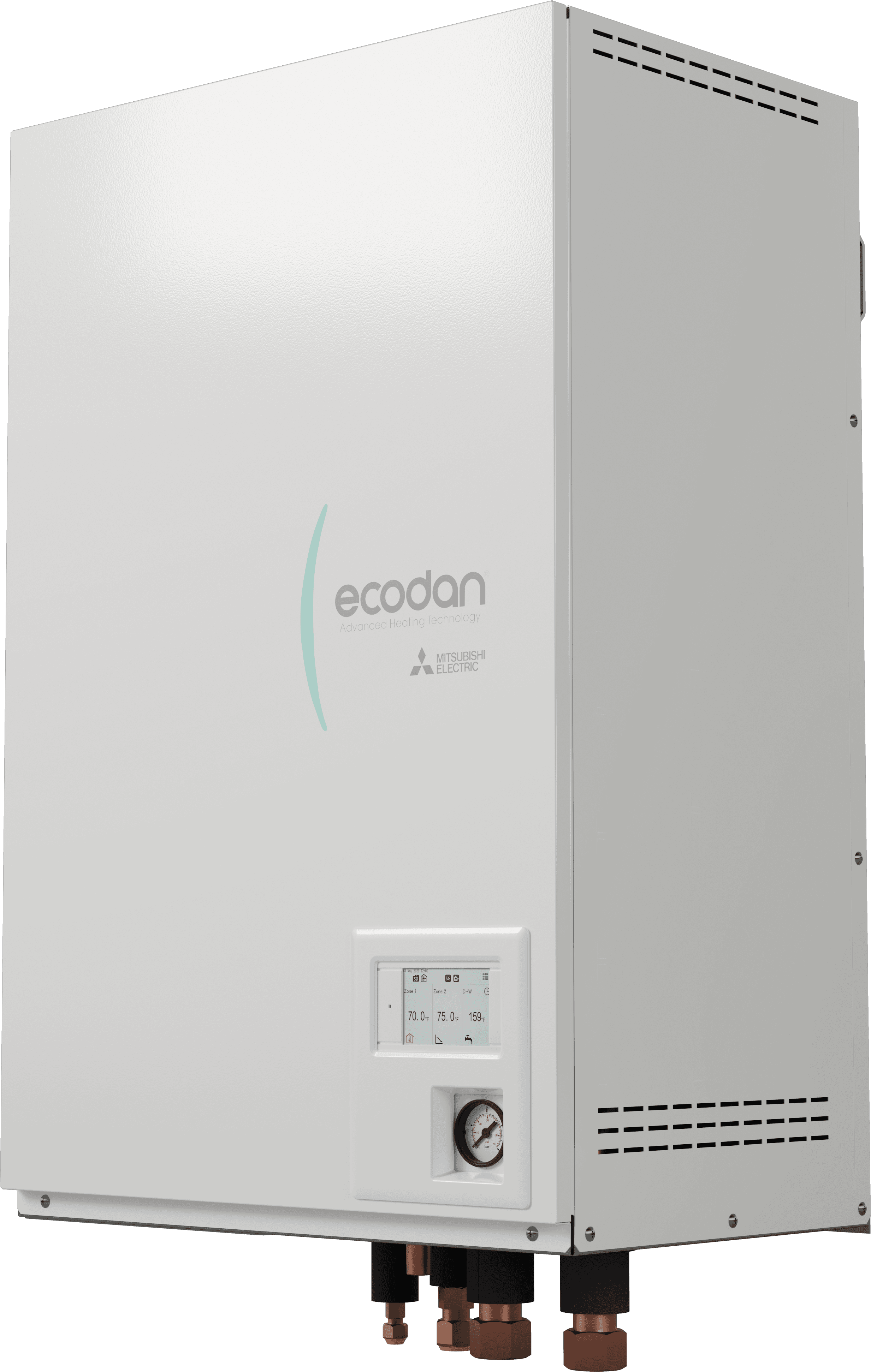 ecodan hydrobox left side