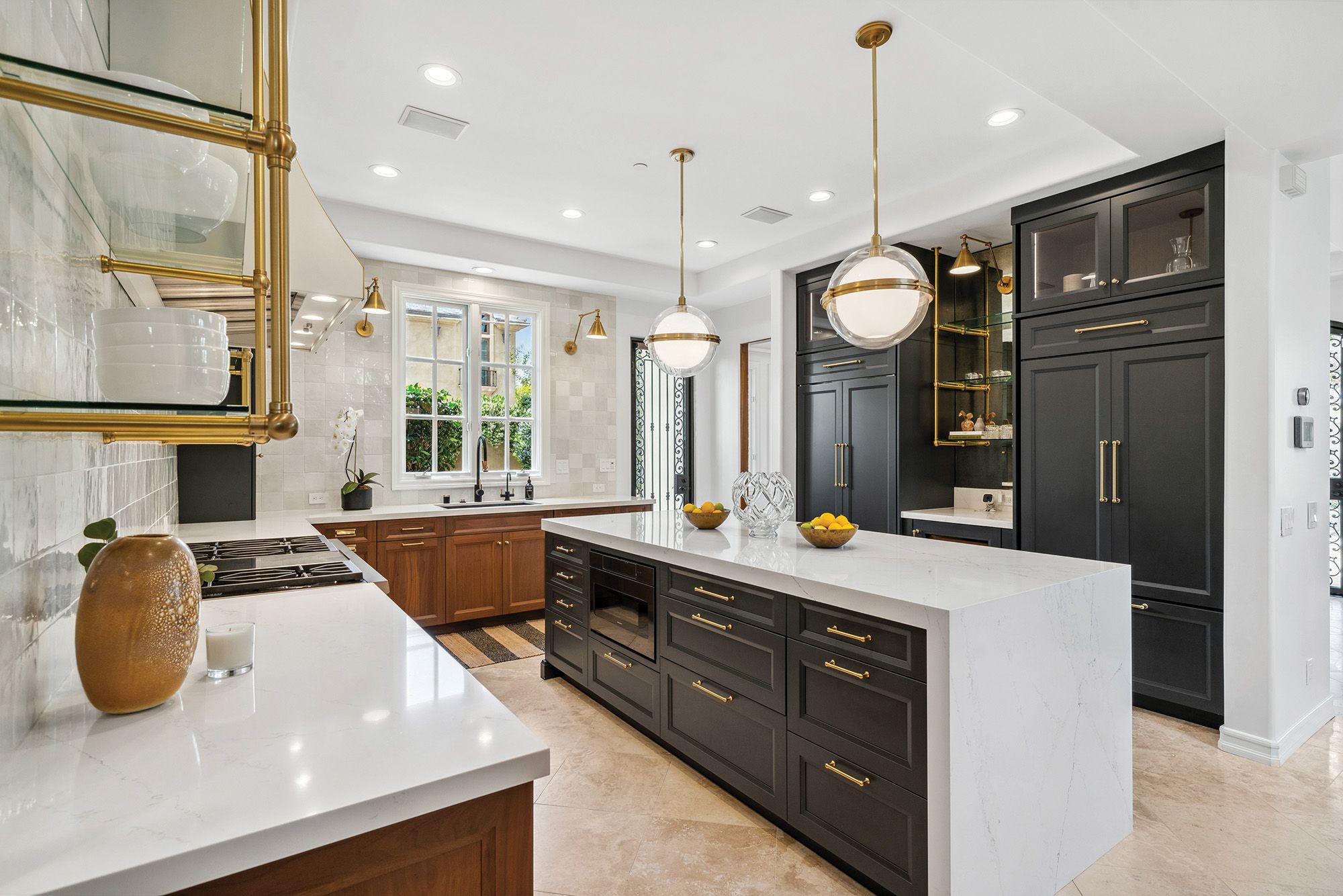 Home kitchen interior