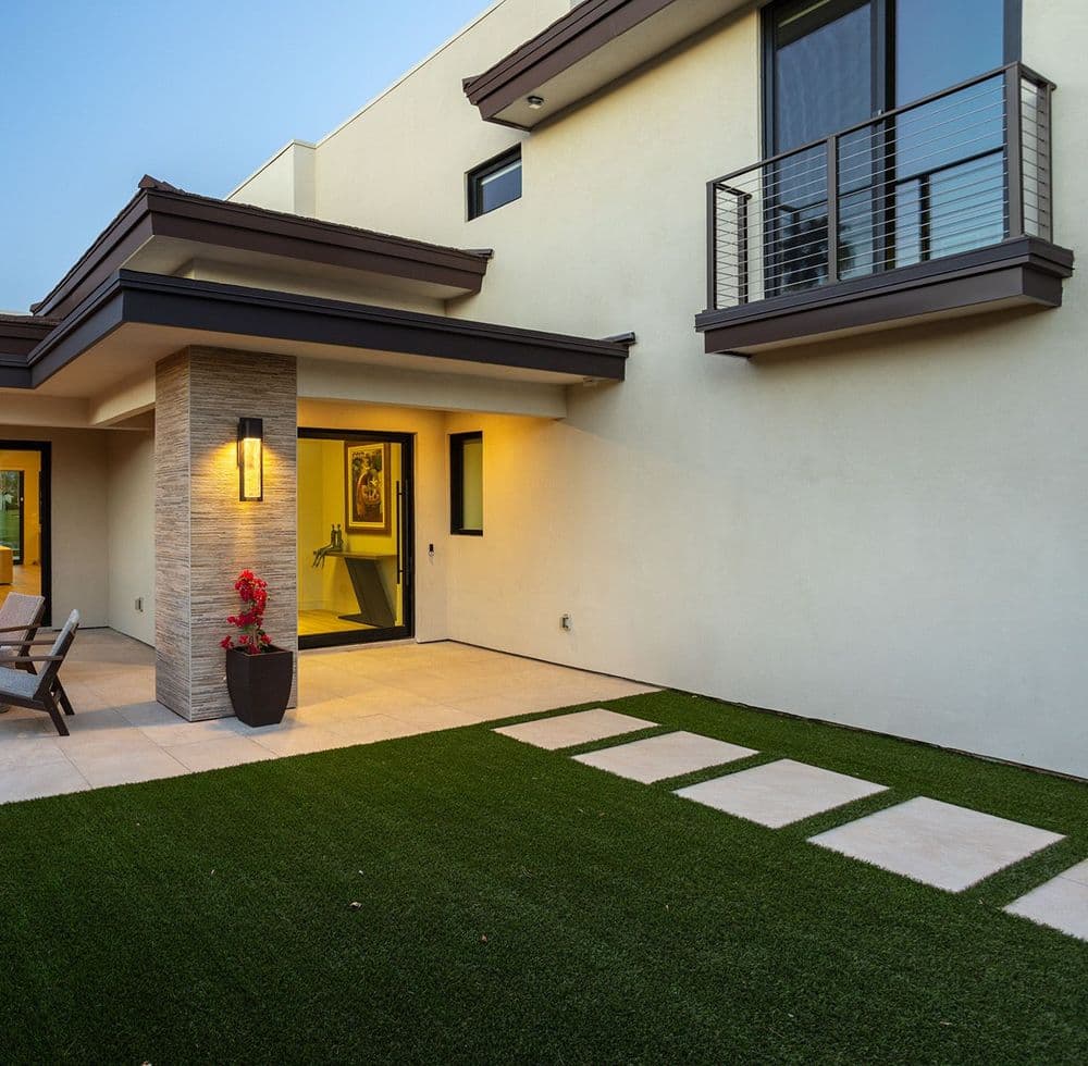 Outdoor exterior wall cozy home