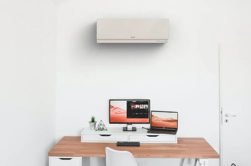 Residential Carbon Emissions in the Work from Home Eracontemporary indoors minimalist family comfort room drawer shelf parquet paper business wood bookcase internet desk minimalism