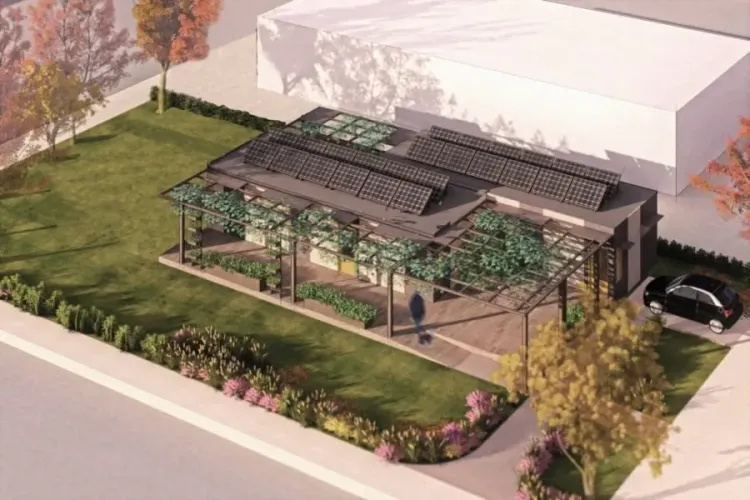 Mitsubishi Electric System Featured in Solar Decathlon Build Challengearchitecture outdoors travel home tree house luxury building city road summer garden flower contemporary modern lawn daylight grass fair weather