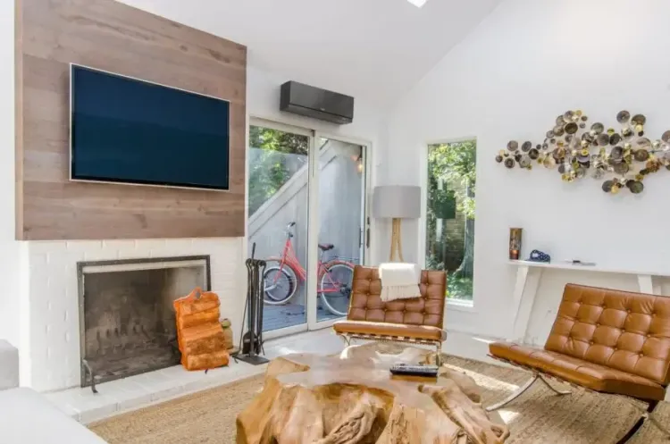 Scare Conditioning: 3 HVAC Horrors to Give You the Chillsroom indoors contemporary seat family fireplace home house wood window luxury sofa apartment table coffee table
