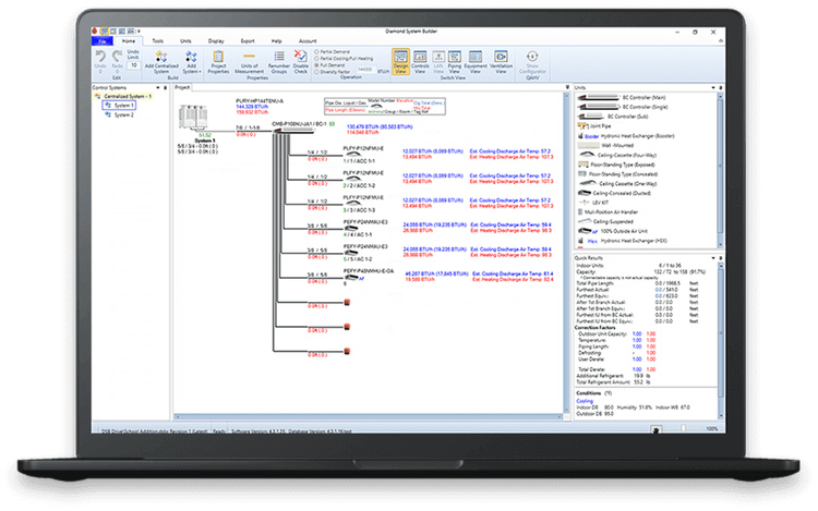 Diamond System Builder™ | Mitsubishi Electric HVAC US